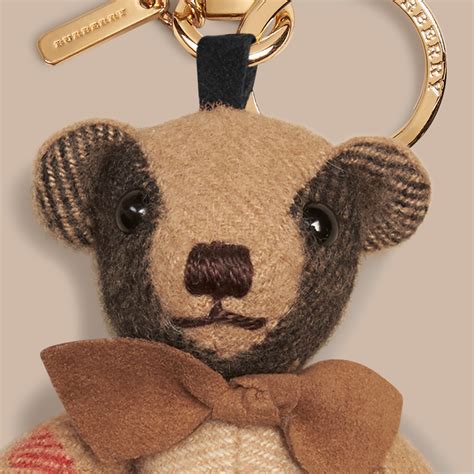 thomas bear charm burberry check.